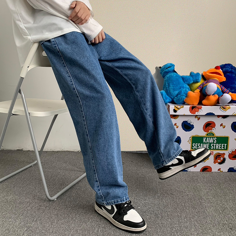 Streetwear Brand Denim - جينز رجالي فضفاض جديد لعام 2026