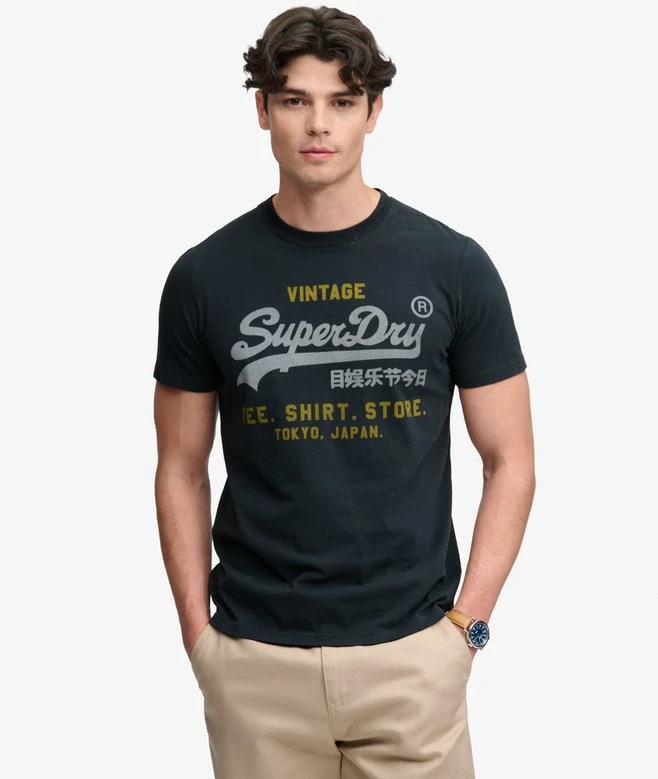 Streetwear Brand Vintage - تي شيرت رجالي ونسائي من Superdry