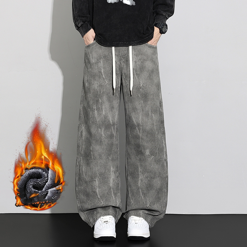 Streetwear Brand Clothing - 2026 الرجال السراويل القطنية فضفاضة موضة