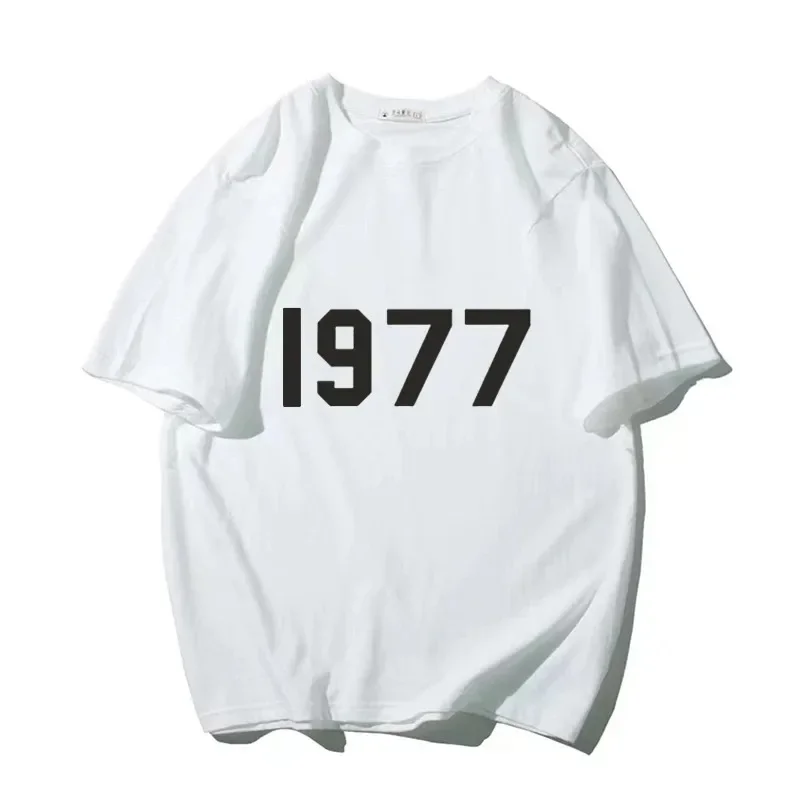 Streetwear Brand Vintage - قميص قطني مطبوع من ماركة أزياء