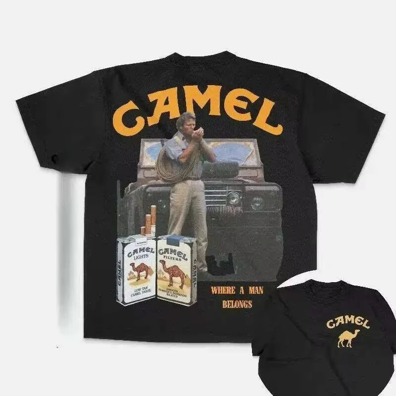 تي شيرت كلاسيكي بتصميم سباقات  - مراجعة Streetwear Brand Vintage وسعره