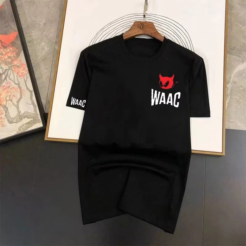 تي شيرت أسود كلاسيكي بشعار Red - مراجعة Streetwear Brand Red Logo وسعره