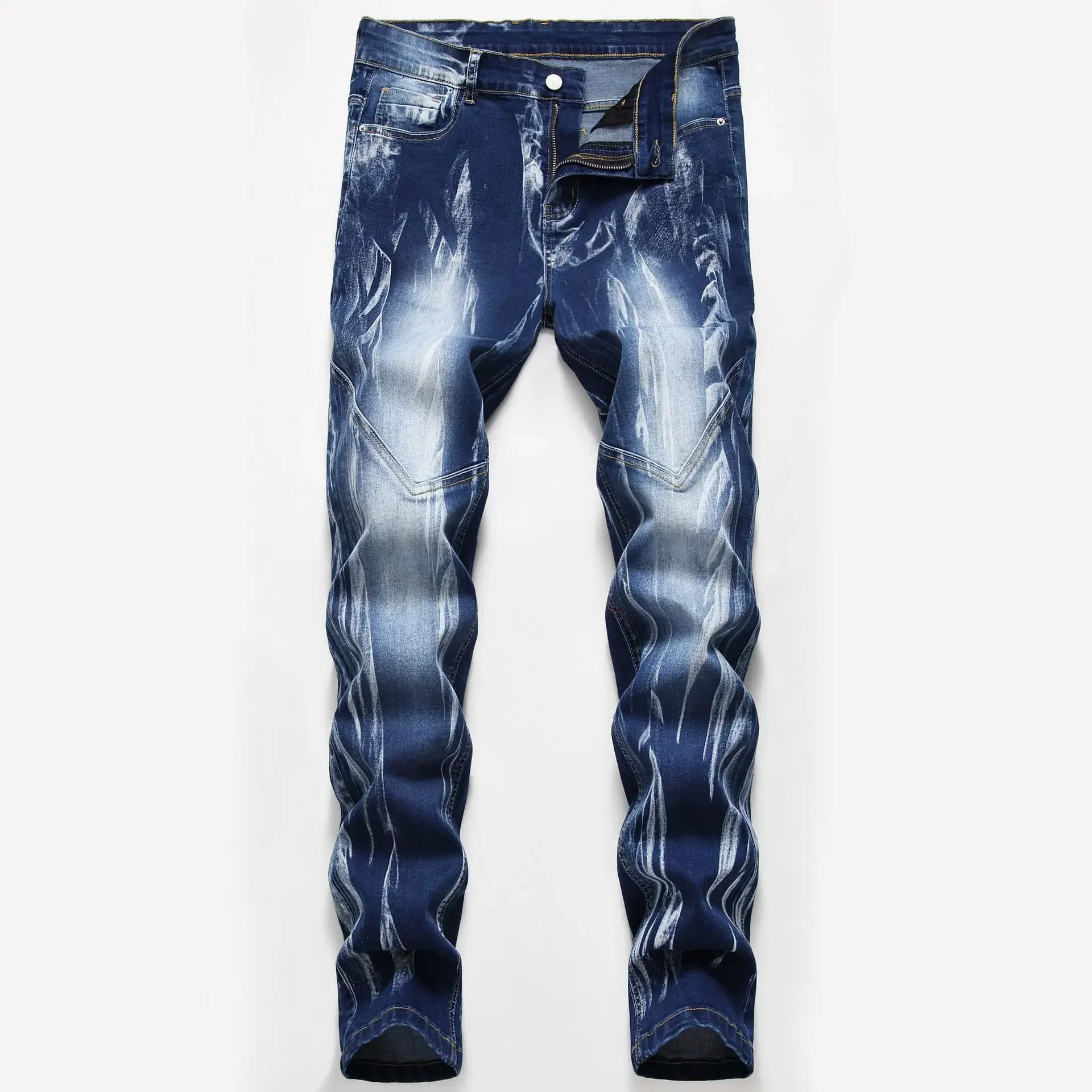 أزياء طباعة الرجال مرونة ضئيلة - مراجعة Streetwear Brand Denim وسعره