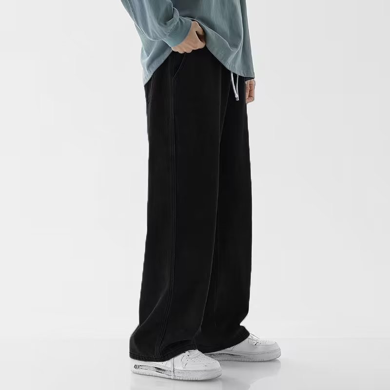 جينز رجالي كاجوال بتصميم كوري  - مراجعة Streetwear Brand Denim وسعره