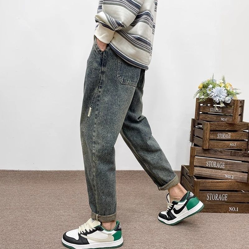 بنطلون جينز ريترو جديد للصيف م - مراجعة Streetwear Brand Denim وسعره