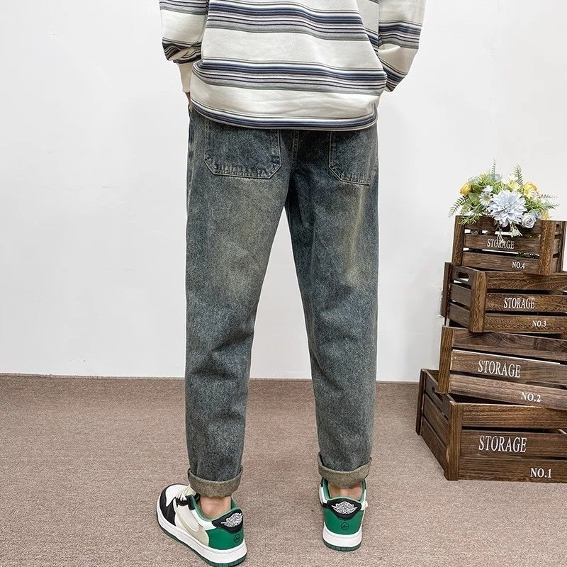 بنطلون جينز ريترو جديد للصيف م - مراجعة Streetwear Brand Denim وسعره