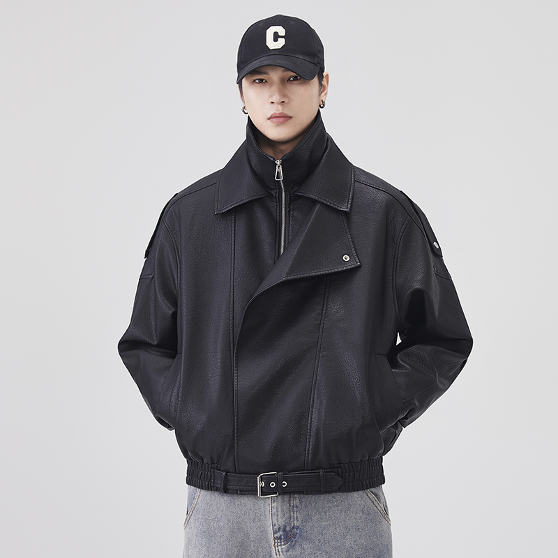 الخريف الشتاء سترة جلدية الرجا - مراجعة Streetwear Brand Clothing وسعره