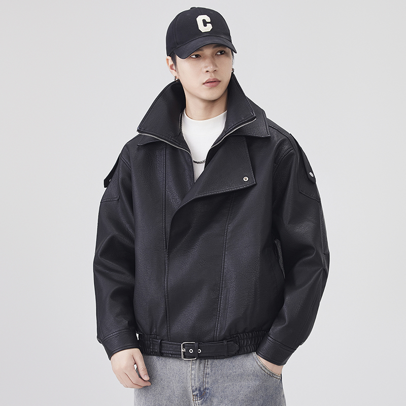 الخريف الشتاء سترة جلدية الرجا - مراجعة Streetwear Brand Clothing وسعره