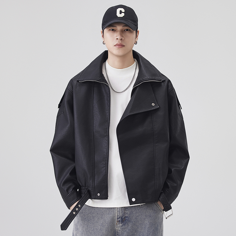 الخريف الشتاء سترة جلدية الرجا - مراجعة Streetwear Brand Clothing وسعره