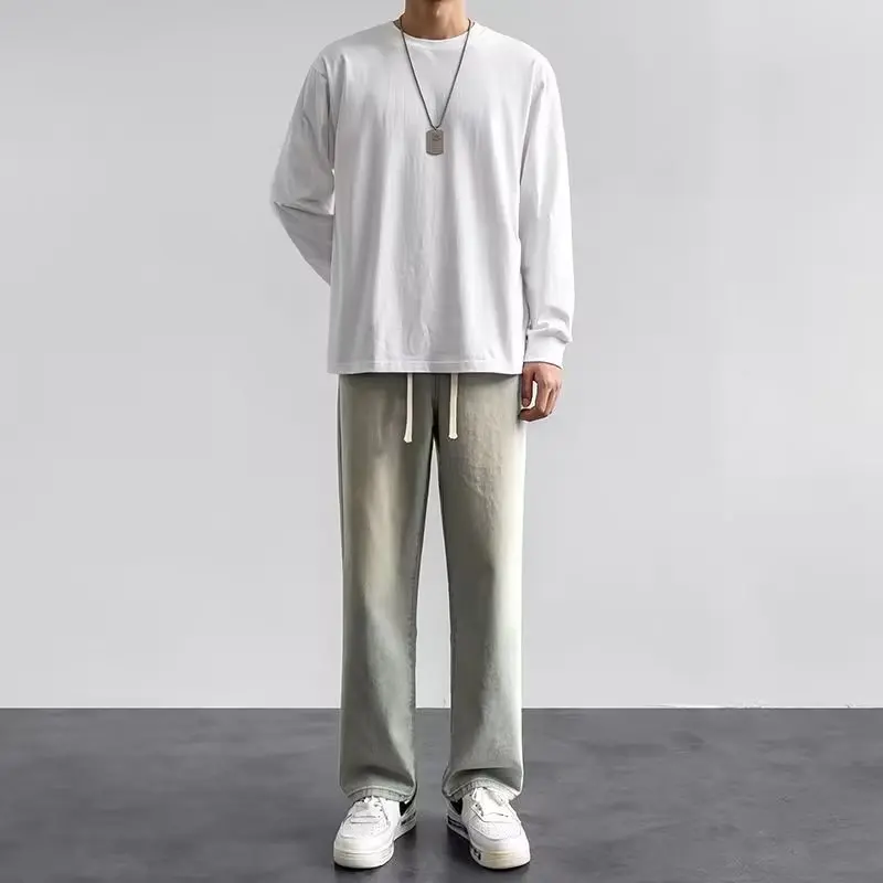 جديد 2025 جينز فضفاض للرجال عل - مراجعة Streetwear Brand Denim وسعره